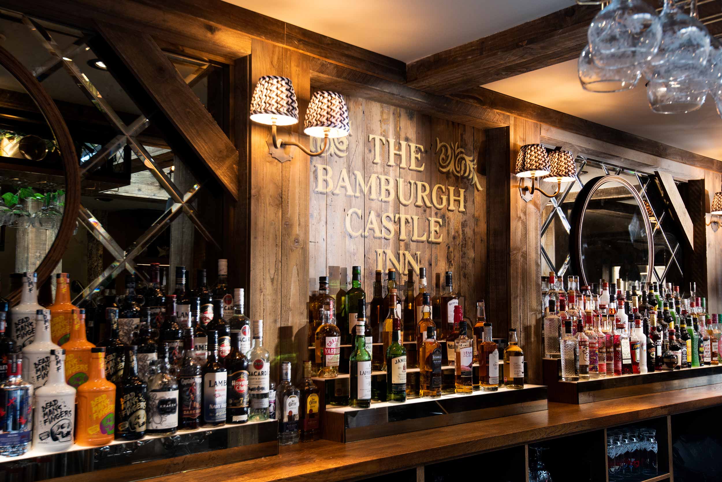 the bar at Bamburgh Castle Inn, Seahouses