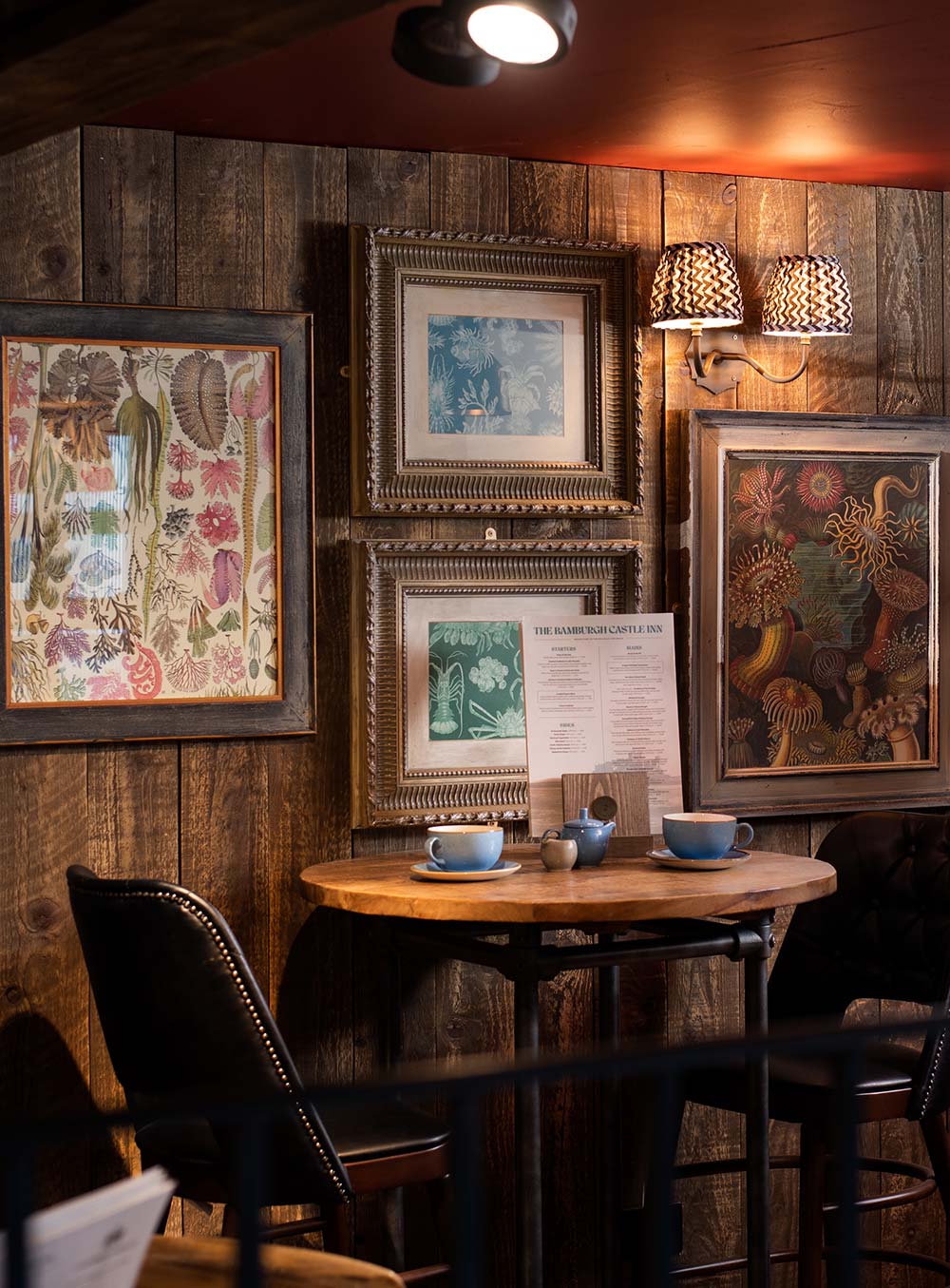 seating area at Bamburgh Castle Inn, Seahouses