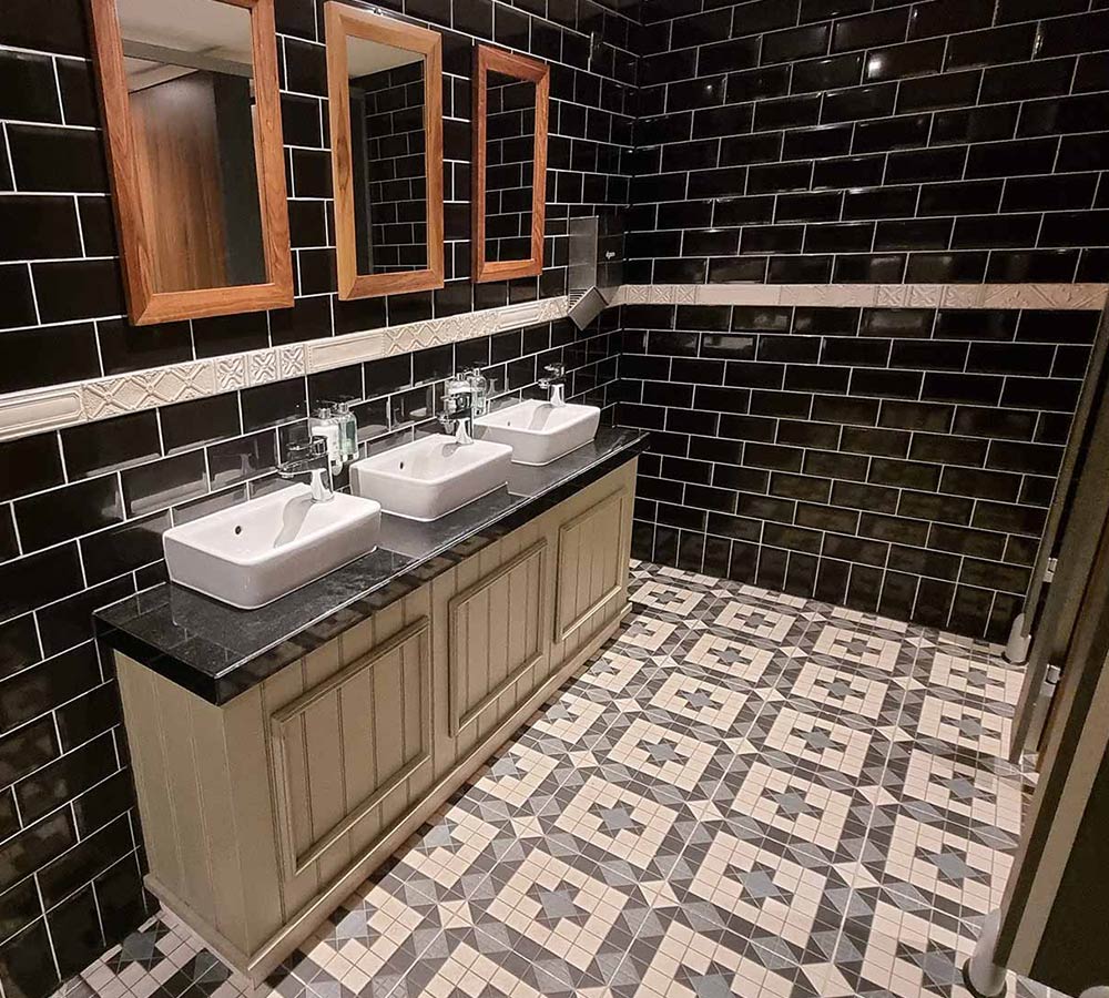 Washroom at The Black Swa, Helmsley, Yorkshiren