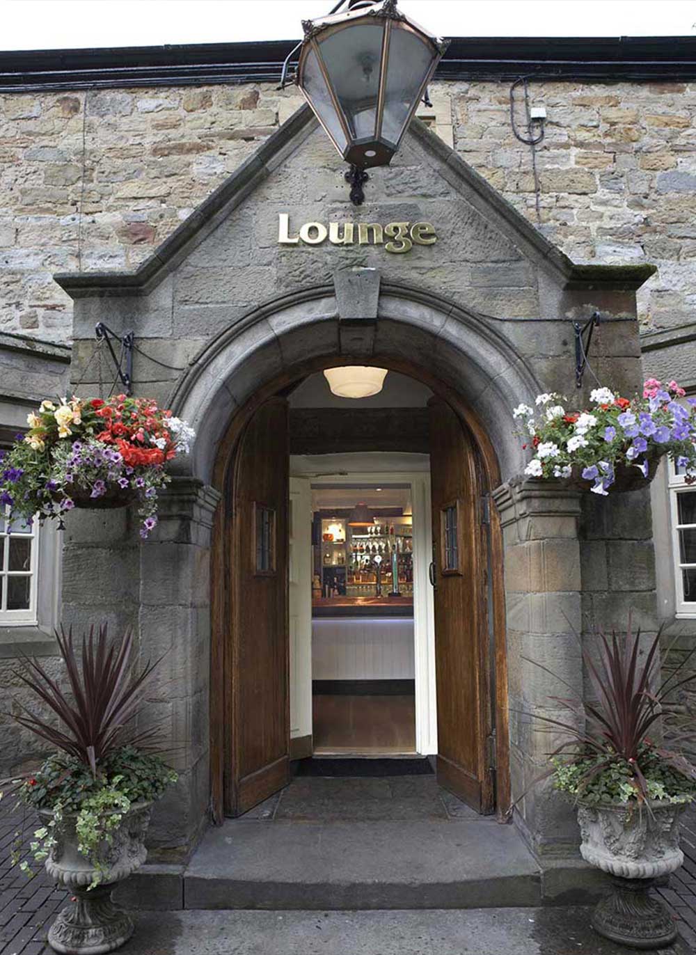 Entrance to The Blackbird Inn, Ponteland