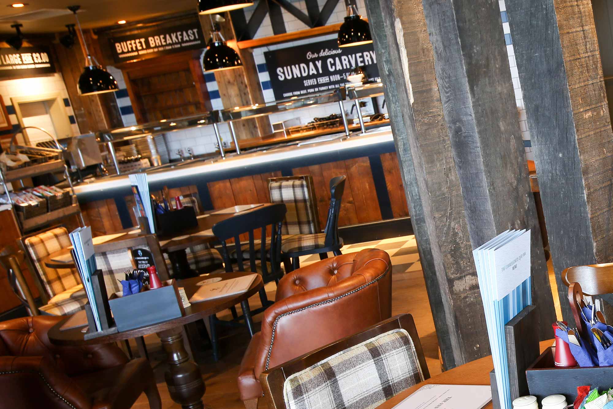 Interior of The Commissioners Quay Inn, Blyth