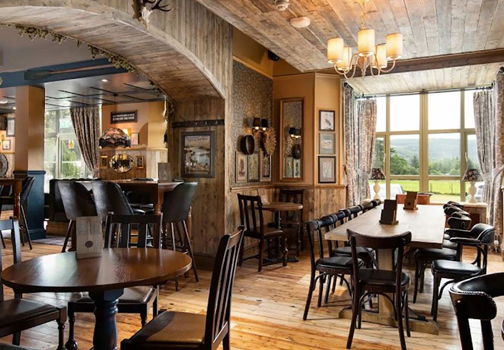 dining area at The Coniston Inn, Lake District