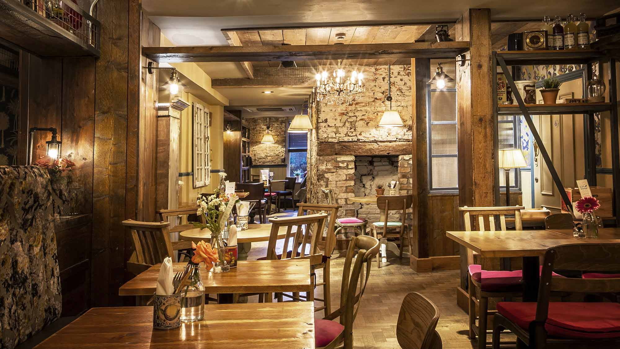 Interior view of Joe's Kitchen, York