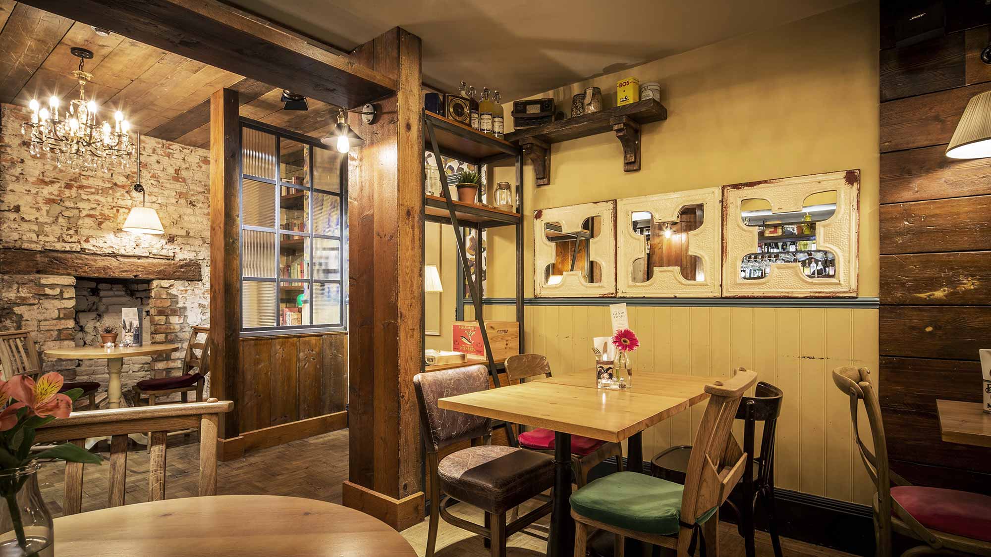 Interior view of Joe's Kitchen, York