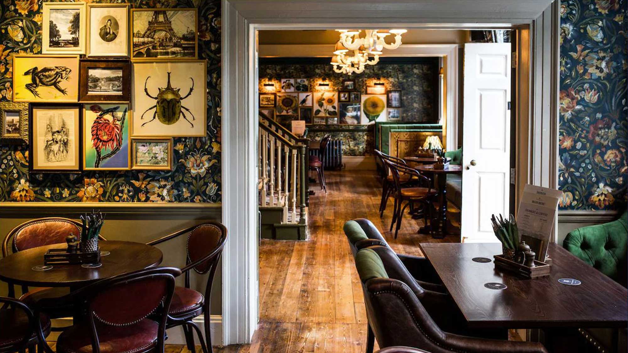 Seating area at the the Knaresborough Inn, Knaresborough