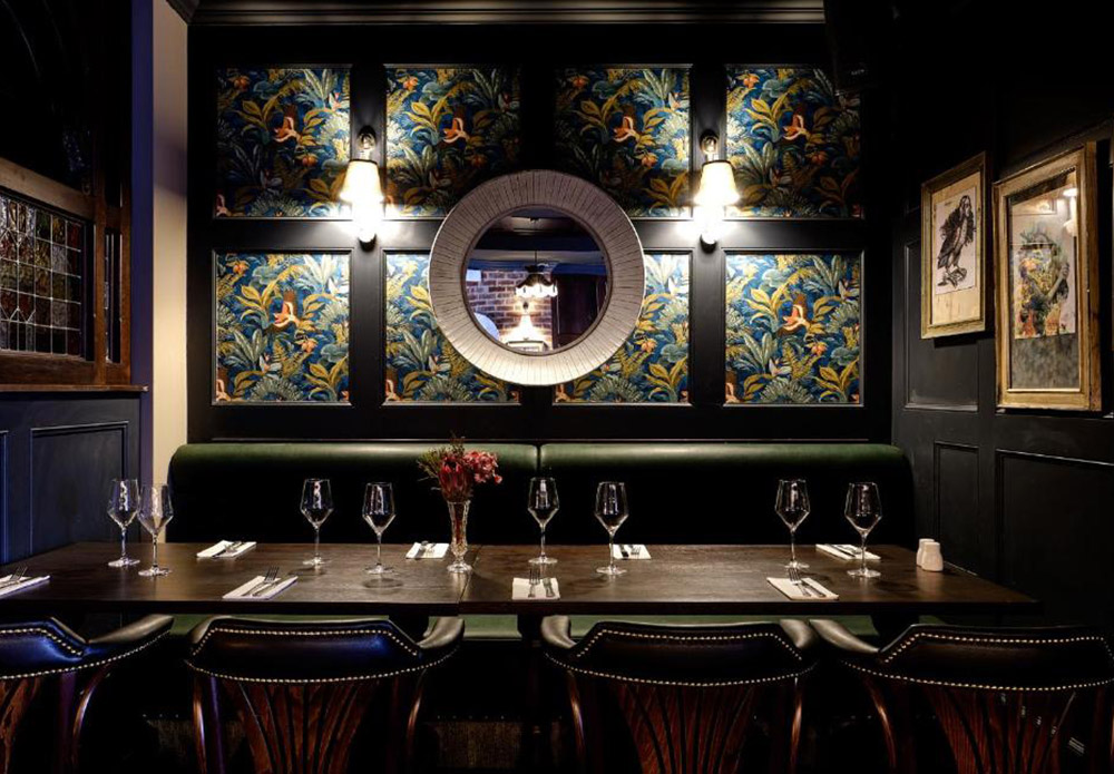Snug dining interior of The Phoenix, Newcastle upon Tyne