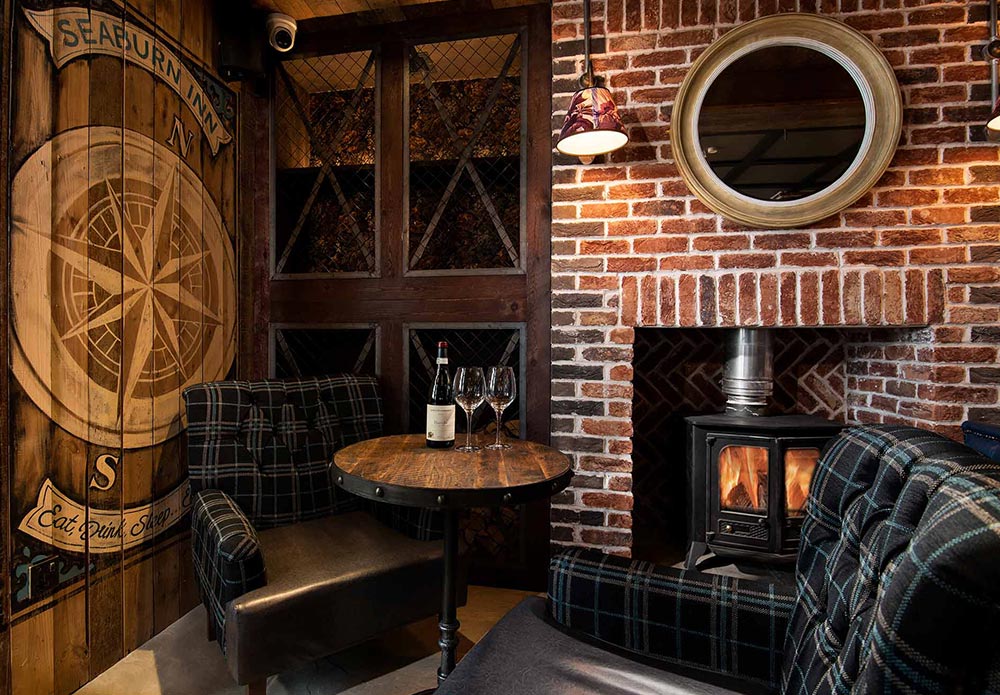 Lounge area at the Seaburn Inn, Sunderland