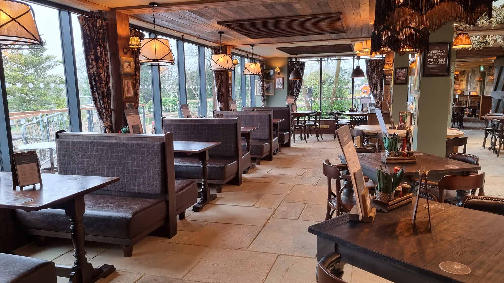 Dining area at The Stables, Whitby
