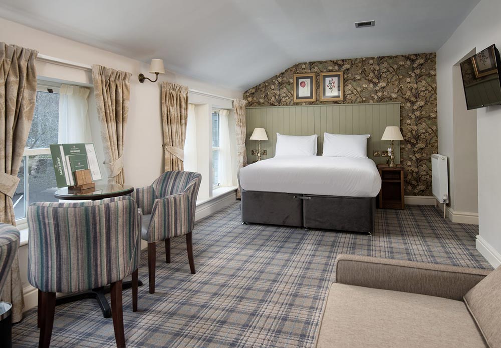 A typical bedroom at The Ullswater Inn, The Lake Disrict