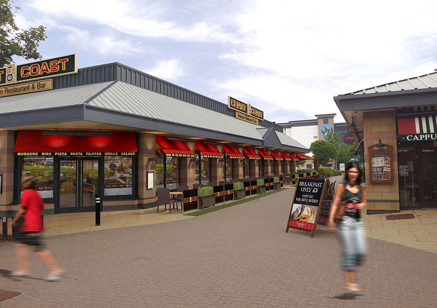Coast 2 Coast, Sheffield exterior CGI visual