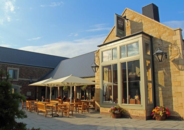 exterior design statutory submission for the Hog's Head Inn, Alnwick